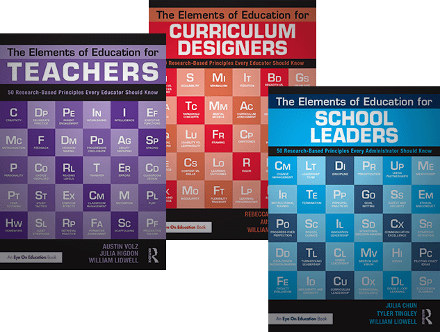 Elements of Education book covers